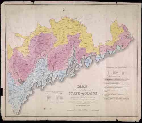Map of Maine