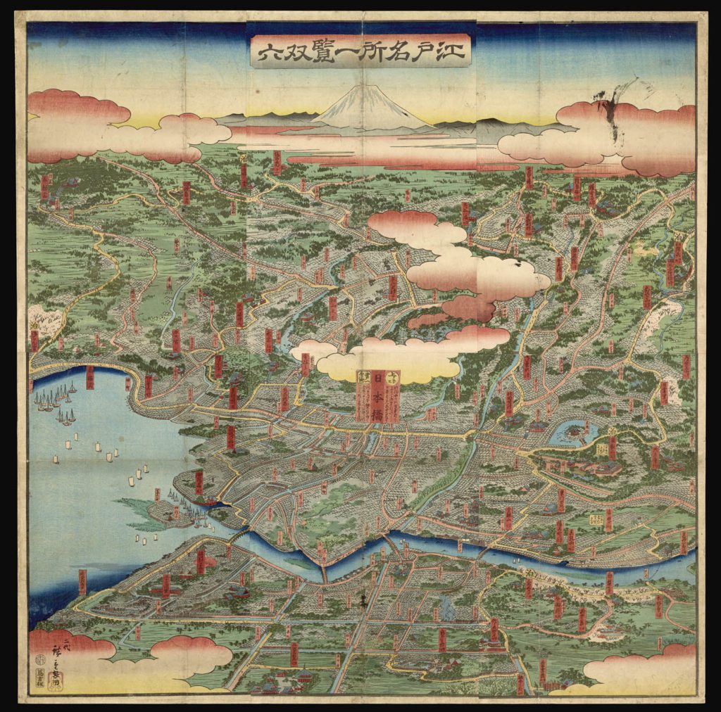 Map of Edo