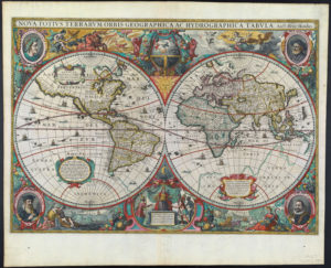Nova Totius Terrarum Orbis Geographica by Jan Jansson, 1630