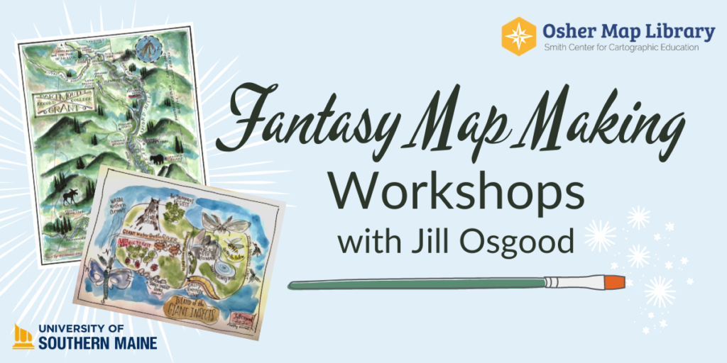 Fantasy Map Making Workshops with Jill Osgood