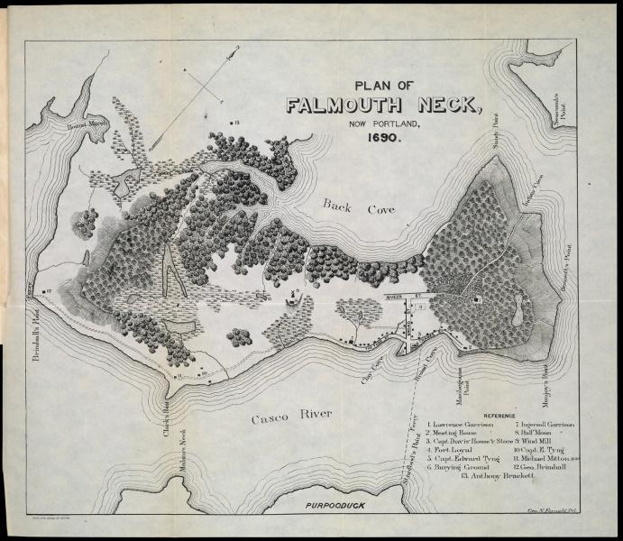 Fernald - Falmouth Neck, 1885