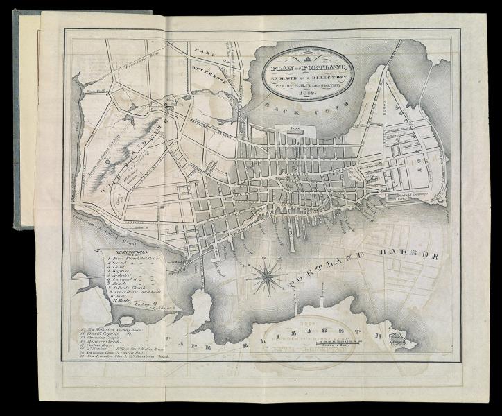 Plan of Portland (1852)